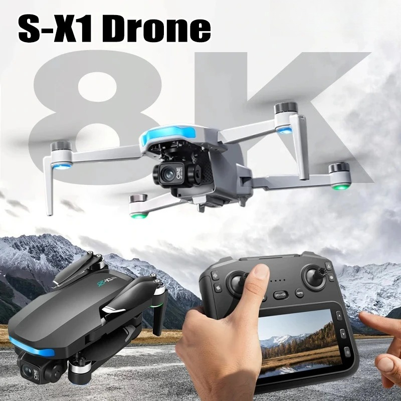 Drone Multispectral - โดรนรุ่น Original S-X1 8K HD ระดับมืออาชีพ