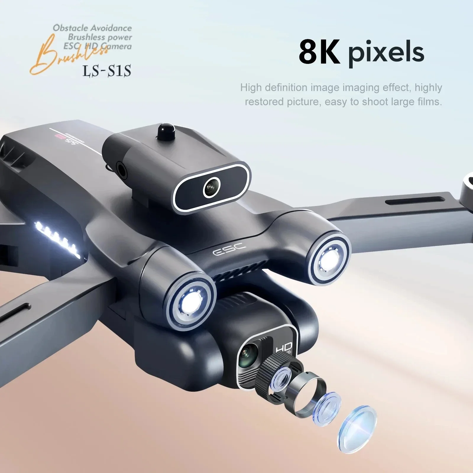 โดรนติด GPS 5G S1S ใหม่กล้องโด - Drone Mapping บทวิจารณ์และราคา