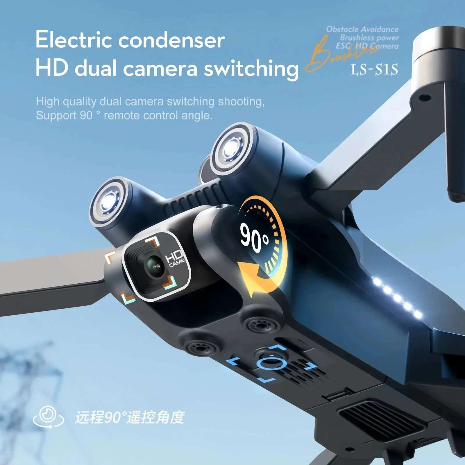 โดรนติด GPS 5G S1S ใหม่กล้องโด - Drone Mapping บทวิจารณ์และราคา