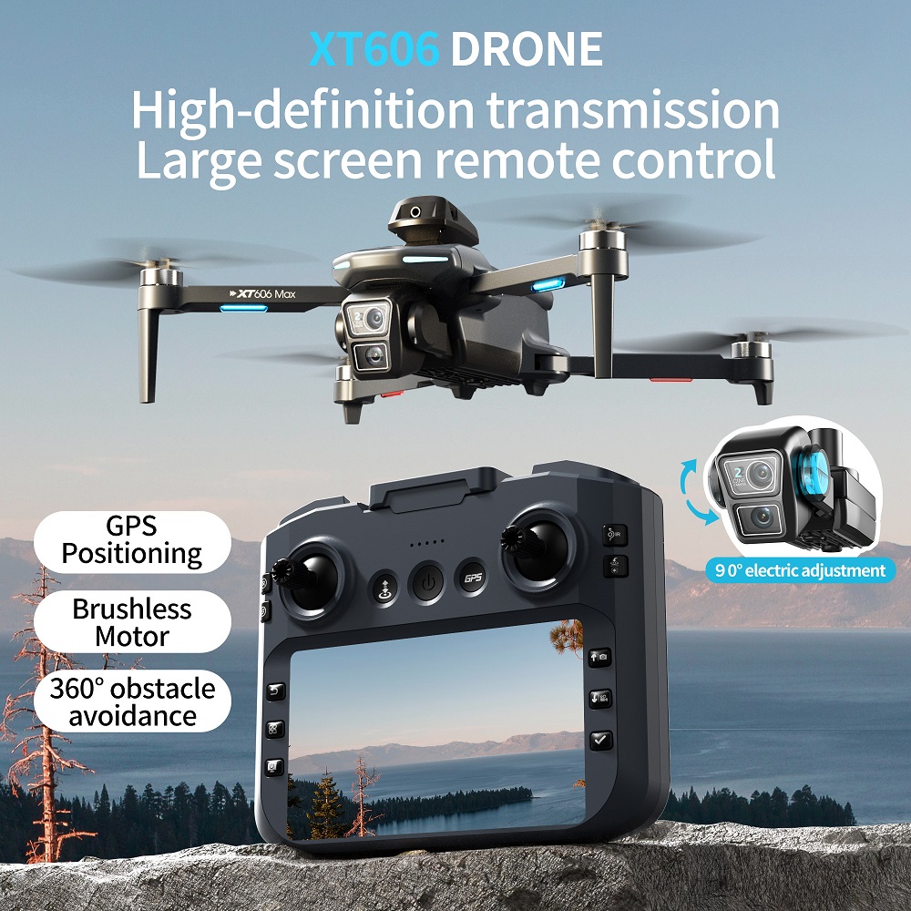 โดรน XT606 MAX 3 แบตเตอรี่ กล้ - Drone Photogrammetry บทวิจารณ์และราคา