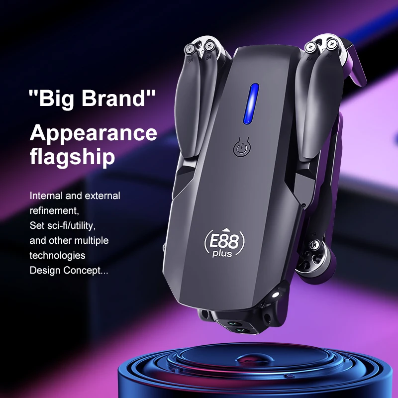 โดรนโดรน E88 Plus ใหม่: 90 °   - Drone Lidar บทวิจารณ์และราคา