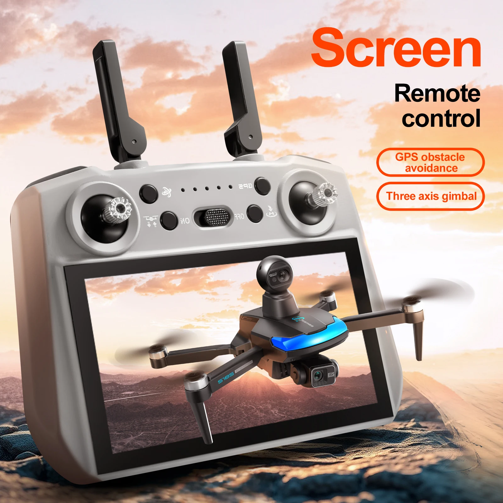 S185 Professional Drone 2.7K H - Drone Multispectral บทวิจารณ์และราคา