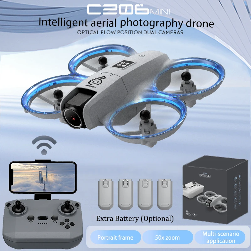 CZ06 Mini RC Quadcopter Drone  - Drone Lidar บทวิจารณ์และราคา