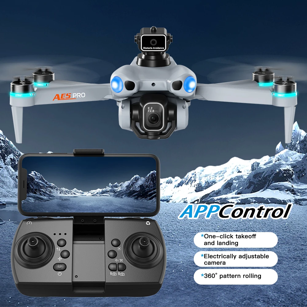 โดรน AE5 Pro 8K HD หน้าจอ 4.5  - Drone Video Production บทวิจารณ์และราคา
